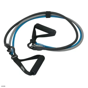 SPRI 3-in-1 Resistance Tube Kit, Includes 3 Levels