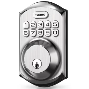 TEEHO Keyless Entry Door Lock Keypad Electronic Smart Deadbolt