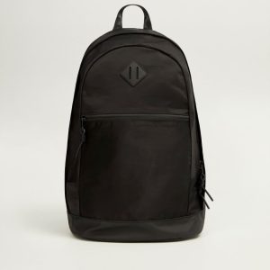Pebbled backpack